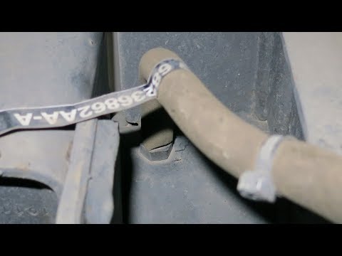How to check the rear differential vent tube on the RAM 2500's