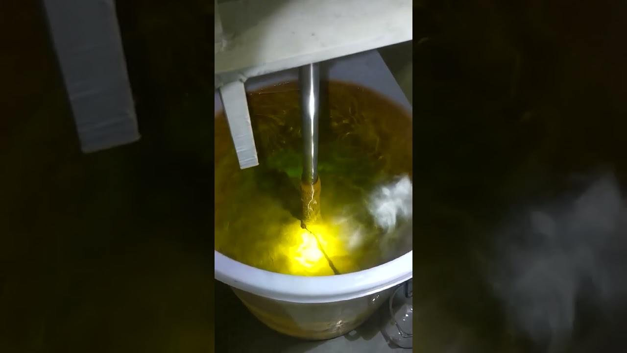 Gold electrolysis site