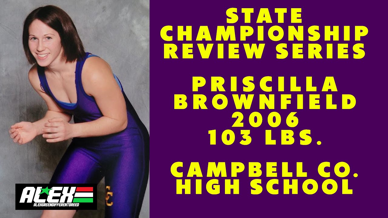 State Wrestling Championship match review w/ Priscilla Brownfield (Campbell County; 2006 103 lbs.)
