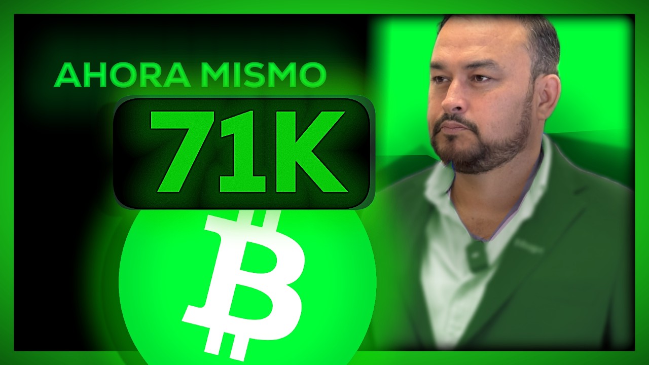 💥 BTC en 71K: La zona que DEFINE TODO (Millonarios se posicionan)