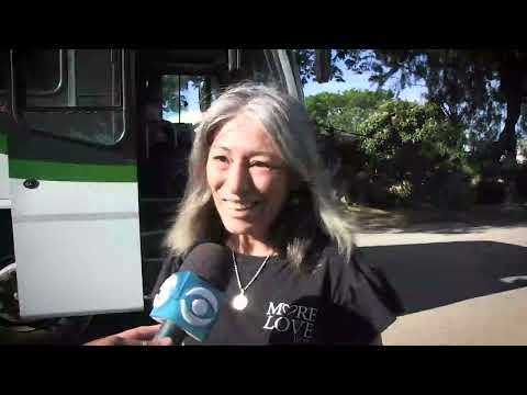 Pasajeros de la línea Mendoza Grande – Florida de la empresa Gabard sorprendieron al chofer