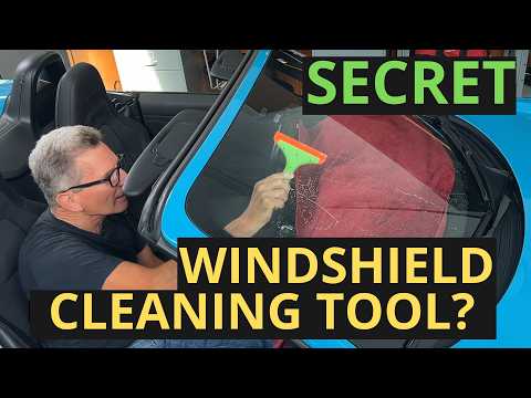 Flexible Silicone Squeegee: Best Windshield Cleaning Tool Ever? (2024)