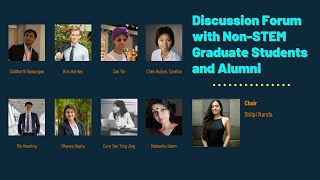 Discussion Forum with Non-STEM Graduate Students and Alumni
