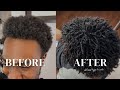 Afro To Curls 4c Hair Defined Finger Coil Method