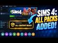Get All Sims 4 DLCs For FREE Step By Step Tutorial