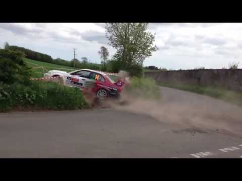 Jim clark reivers rally 2013 Rory Young's detour through a field