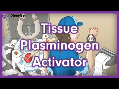 Alteplase (tPA) Mnemonic for Nursing Pharmacology (NCLEX)