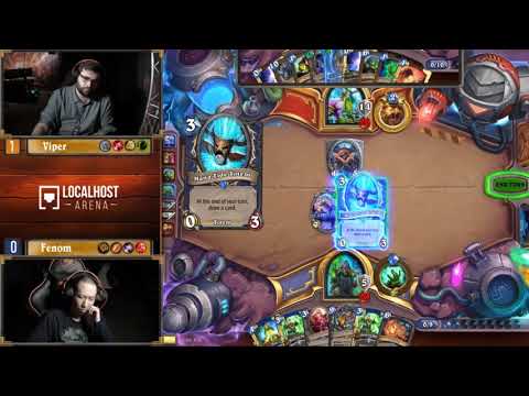 HCT Philadelphia: Viper vs Fenom - Hearthstone Tour Stop 2018 | Day 1 Swiss Stage Round 4