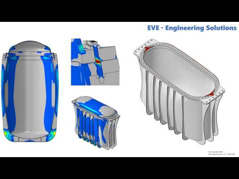 FEM – Pressure Vessel Overpressure (Druckbehälter)
