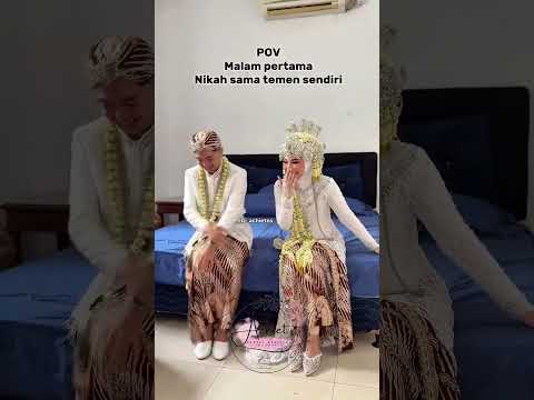 POV:malam pertama nikah sama temen sendiri👰#shorts#riyas.