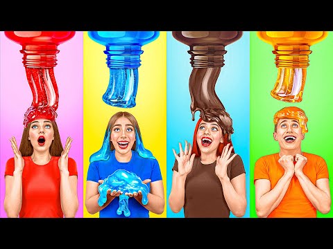 Gummy Food, Real Food vs Chocolate Food Challenge | Funny Situations by Multi DO Challenge