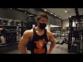 【筋トレ】減量の進捗と背中のトレーニング!大会まであと5週間のコンディションは?