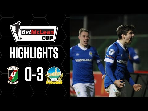 Linfield stun Glentoran at the BetMcLean Oval | Glentoran 0-3 Linfield | BetMcLean Cup