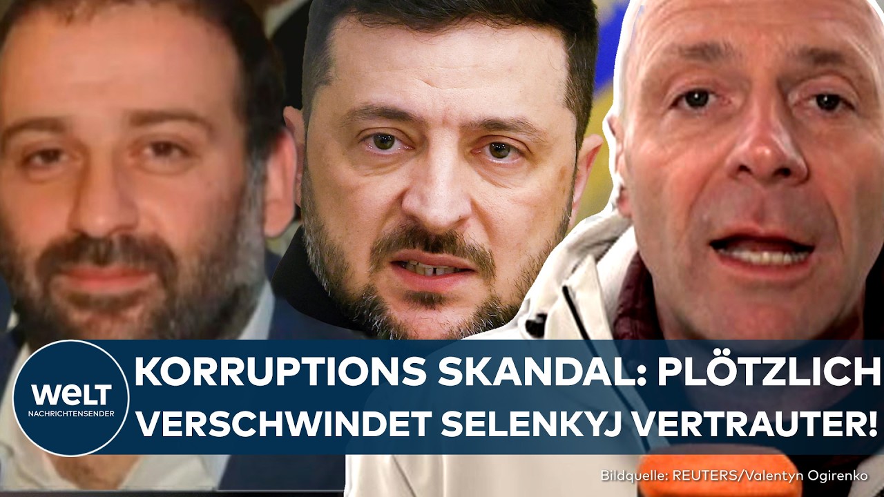KORRUPTIONSSKANDAL IN UKRAINE: Justizminister entlassen – Vertrauter von Selenskyj auf der Flucht!