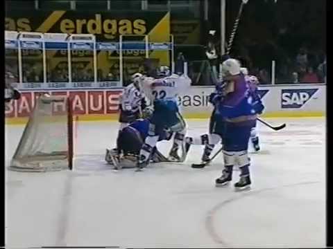 DEL 00-01 F3 Mannheim - München 2-1 Teil 2