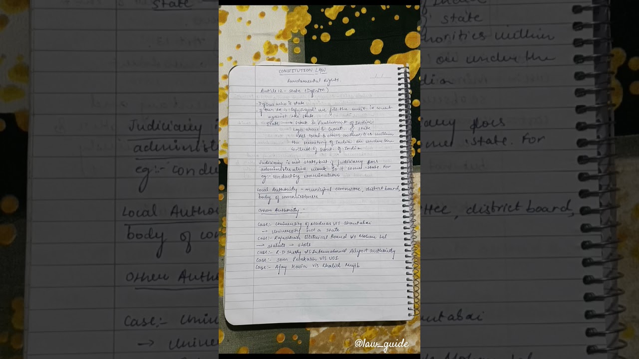 Article 12 of Constitution Law | Fundamental Rights | Constitution of India | Law Guide |#lawstudent