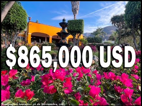 LAKE CHAPALA REAL ESTATE - HOME FOR SALE - VILLA DONNA