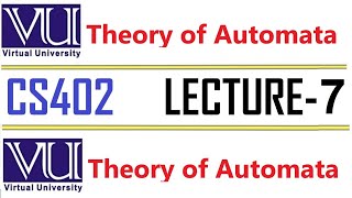 Download the video "CS402 Theory of Automata Lecture  7 VU short  lecture Transition Graph FA and TG"