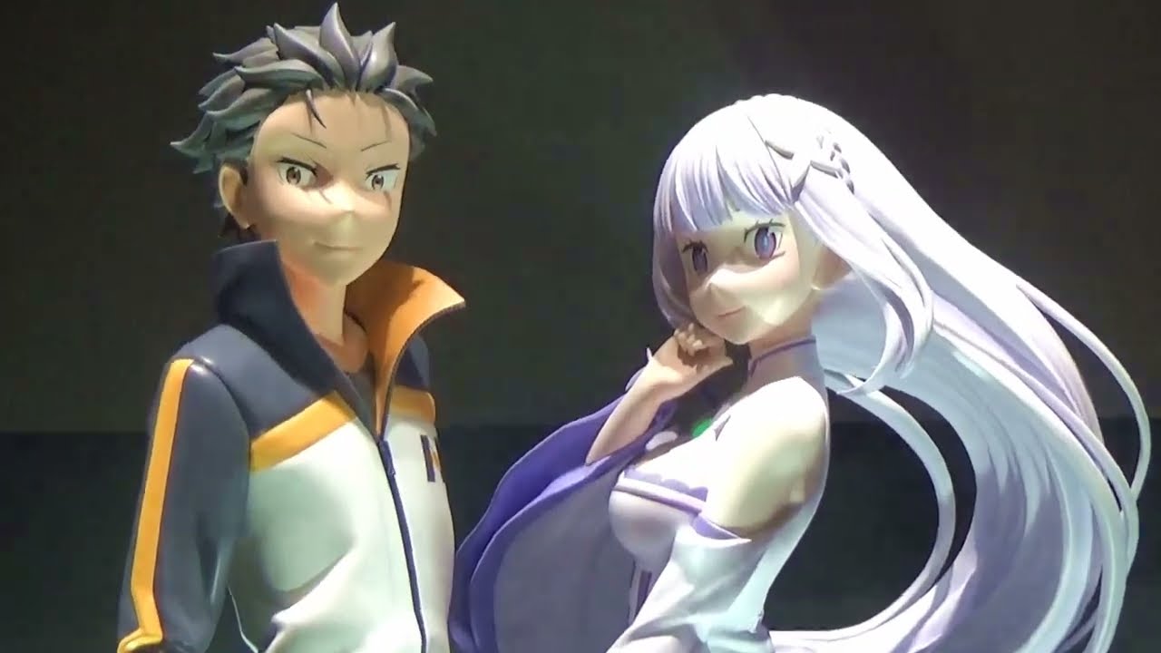 【リゼロ】スバル＆エミリア 等身大フィギュア：AnimeJapan（アニメジャパン）2026