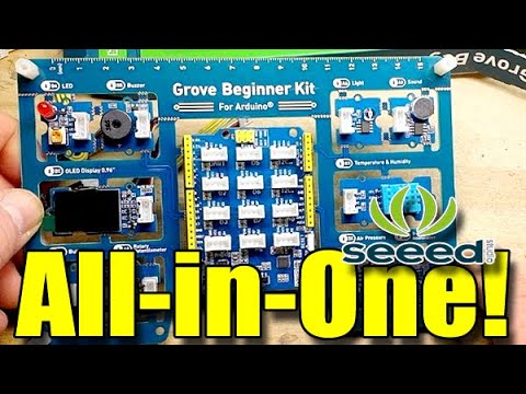 Seeed Studio All In One Grove Starter Kit for Arduino Unboxing and Giveaway