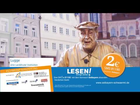 "Ostbayern schwärmt" | Der "Goldene Mann", Landshut