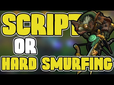 Is This SPACE GLIDING TWITCH SCRIPTING OR HARD SMURFING? - League of Legends