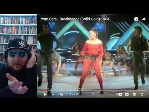 Irene Cara - Breakdance reaction