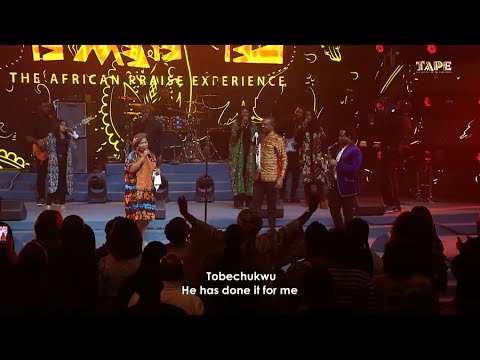 Tobechukwu- Nathaniel Bassey ft. Mercy Chinwo and Beejay Sax Live at TAPE 2023 #TAPE