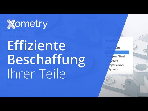 Xometry Europe – Fertigung On-Demand | CNC- und Blechbearbeitung, 3D-Druck