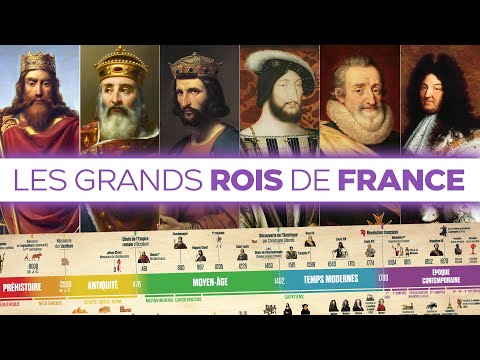 Les 9 plus grands ROIS de FRANCE 👑 (Histoire - Cycle 3 - CM1/CM2/6e)