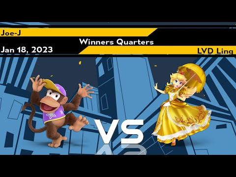 Xeno276 - Joe-J (Diddy Purple) Vs Ling (Peach Yellow) SSBU Ultimate Tournament