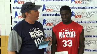 NUC - Tony Allen - Sophomore Defensive Back MVP - 2012 U100 Midwest Football Camp