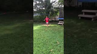 My 1st Frisbee Trickshot.