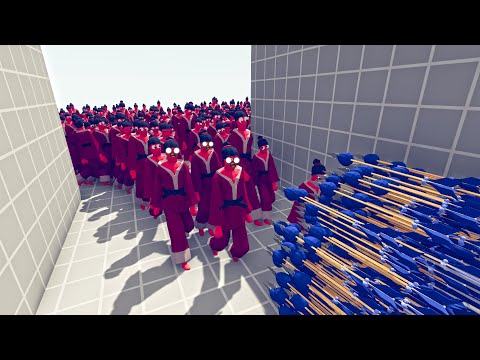 100X HIDDEN UNITS vs ALL OVERPOWERED UNITS | TABS - Totally Accurate Battle Simulator