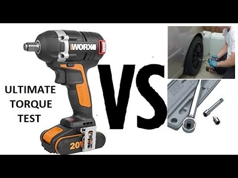 WORX WX279 Impact wrench vs Torque wrench