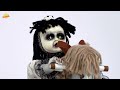 Flicka på gunghäst video
