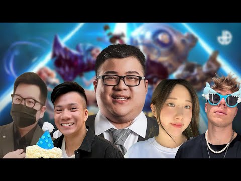 Scarra Plays League with Abe, Blau, Celine, and Shiphtur!