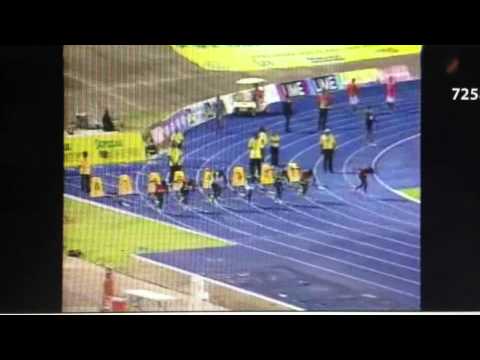 Bolt wins Heat 1 at Jamaican Trials