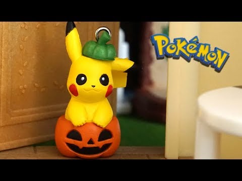 Pokemon ! Pikachu's Halloween「ポケットモンスター　ハロウィンかぼちゃマスコット」ポケモンのガチャガチャ