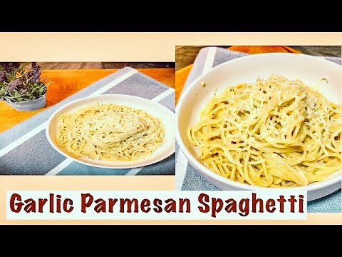 Garlic Parmesan Spaghetti | Pasta Recipe | Cook the pasta this way and your kids will love it