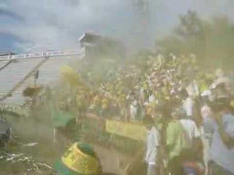 "SALIDA ALTA TENSION SUR" Barra: Alta Tensión Sur &bull; Club: Atlético Huila