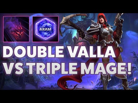 ARAM LOST CAVERN - DOUBLE VALLA VS TRIPLE MAGE!