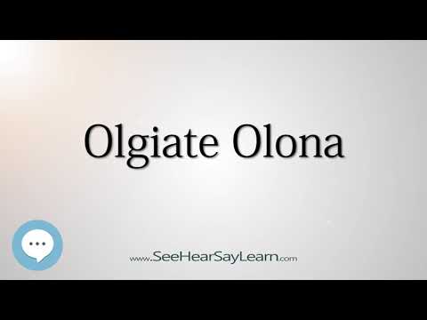 Olgiate Olona (How to Pronounce Cities of the World)💬⭐🌍✅