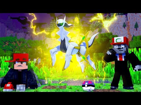 PEGAMOS o POKÉMON lendário ARCEUS na SÉRIE no MINECRAFT