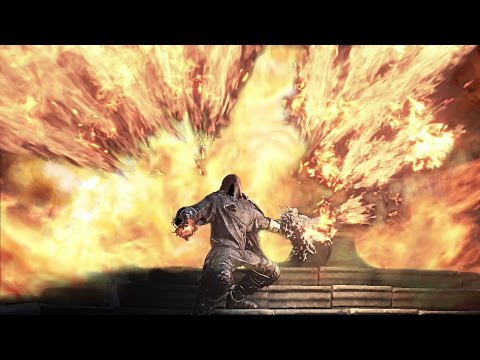 Dark Souls 3 PvP - AWESOME Warmth Seething Chaos Pyromancer with Dragon Head Shield