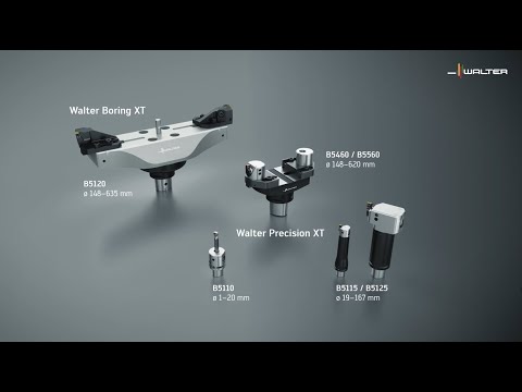 FEINBOHRWERKZEUGE B5110, B5115, B5125 - dreifach flexibel & prozesssicher – Walter Precision XT.