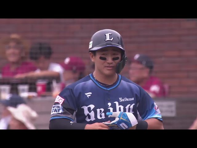 【6回表】反撃の狼煙を上げる!! ライオンズ・野村大樹 レフトへのタイムリーヒット!! 2024年7月14日 東北楽天ゴールデンイーグルス 対 埼玉西武ライオンズ