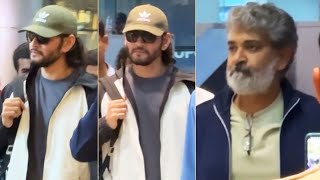 SSMB29 Mahesh Babu Look 🔥👌 | Mahesh Babu and SS Rajamoul Back To Hyderabad From Dubai