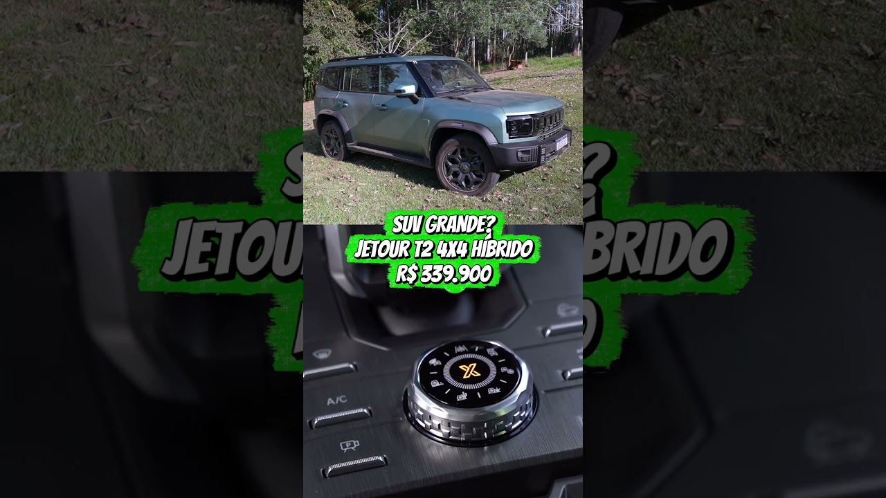 AS MEDIDAS BRUTAS DO NOVO JETOUR T2 4X4! 😱📏
