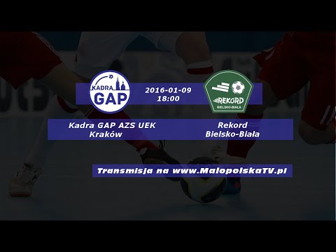 Futsal: Kadra GAP AZS UEK - Rekord Bielsko Biała